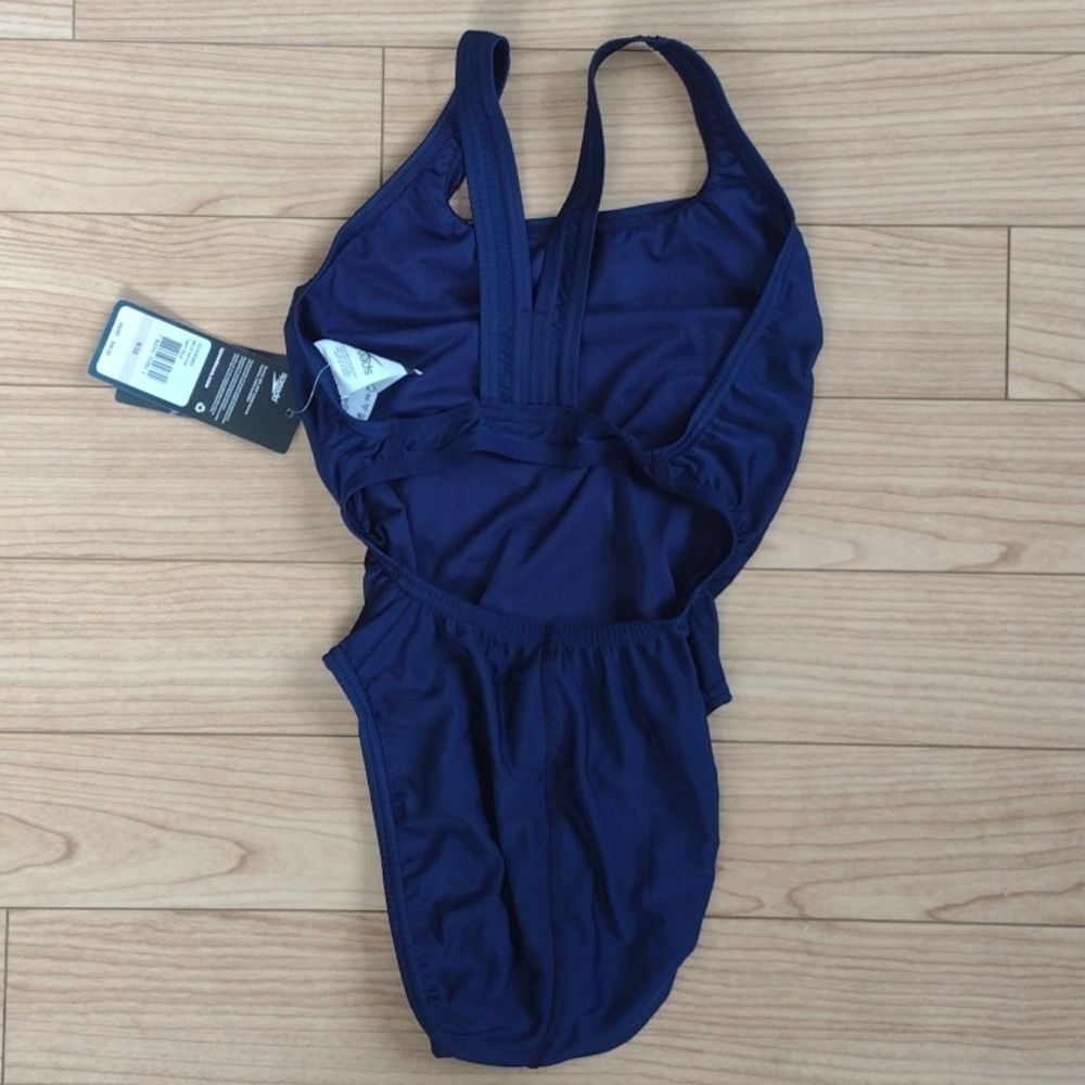 Speedo Pro LT Super Pro Solid One Piece Swimsuit Team Blue Size 6/32 - Picture 4 of 9